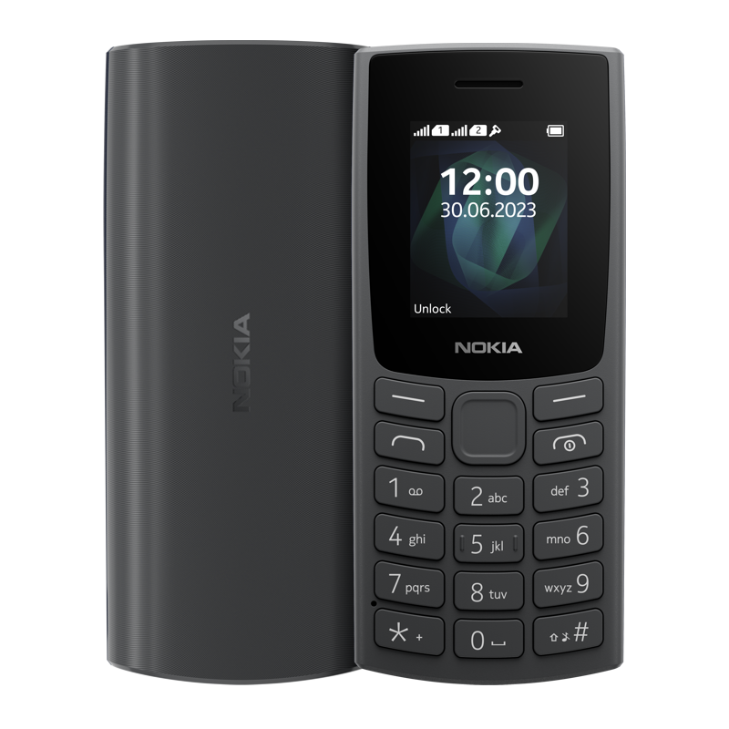 TELEFON NOKIA 105 (2023) DUAL SIM CZARNY