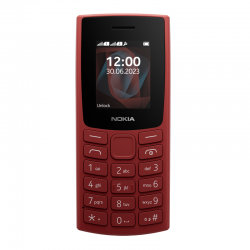 TELEFON NOKIA 105 (2023) DUAL SIM CZERWONY