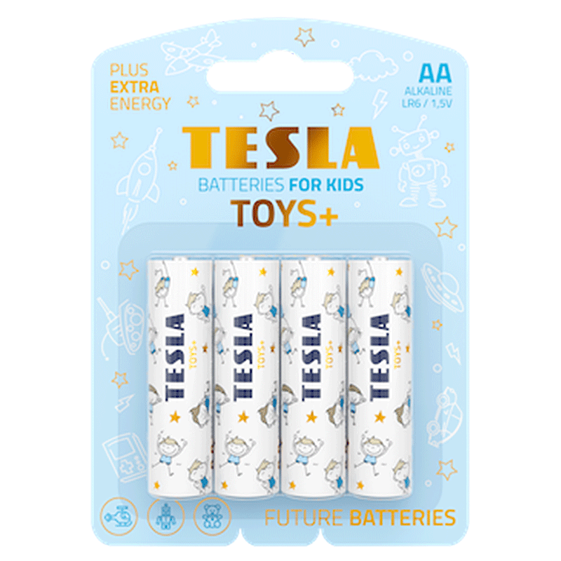 BATERIA TESLA AA TOYS+ BOY [4 SZT.]