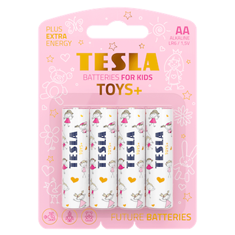 BATERIA TESLA AA TOYS+ GIRL [4 SZT.]