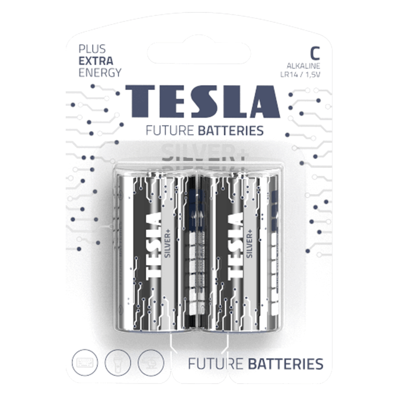 BATERIA TESLA C SILVER+ [2 SZT.]