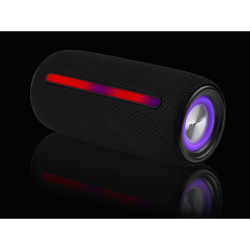 GŁOŚNIK TRACER STRIPE TWS BLUETOOTH RGB CZARNY