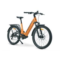 Rower elektryczny MS Energy C502 Pomarańczowy