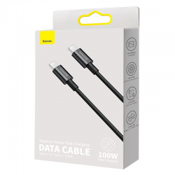 KABEL USB-C PD/USB-C PD BASEUS CZARNY