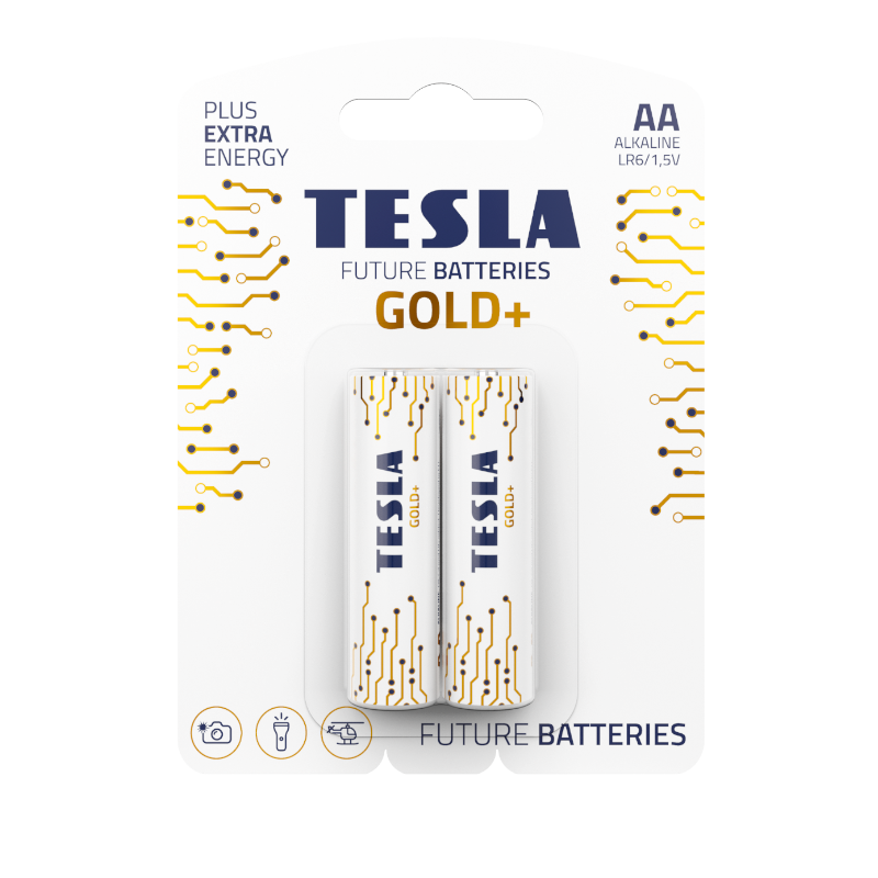 BATERIA TESLA AA GOLD+ [2 szt.]